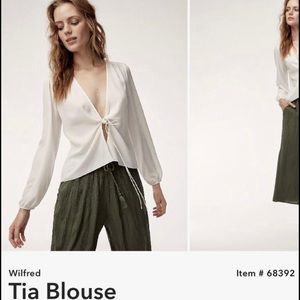 Aritzia-Tia Blouse